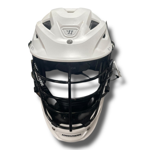 Vist Large View of Product Image Which is Used Warrior BURN Lacrosse Helmet White One Size 11375-S000360153