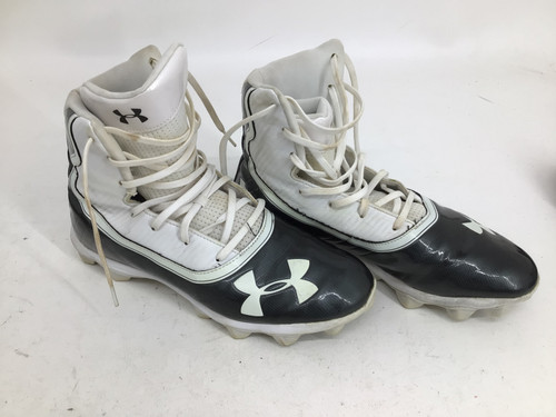Vist Large View of Product Image Which is Used Under Armour HIGHLIGHT RM SR 10.5 FB CLEAT Adult FB Cleats Black Senior 10.5