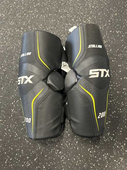 Used STX STALLION 200 Lacrosse Arm Pads/Guards Black MD 11726-S000280093