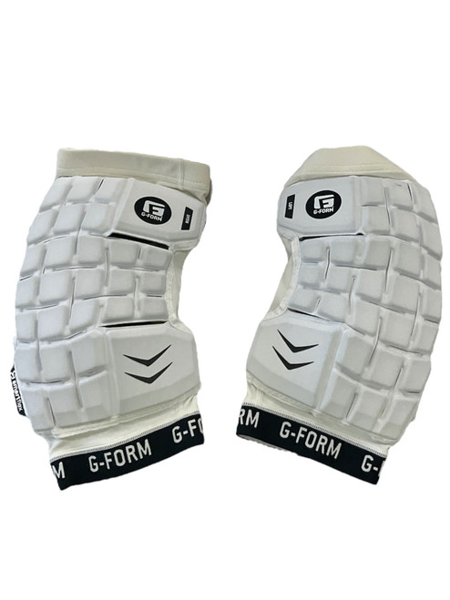 Used G-FORM ARM PADS Lacrosse Arm Pads/Guards White XL 11856-S000018600