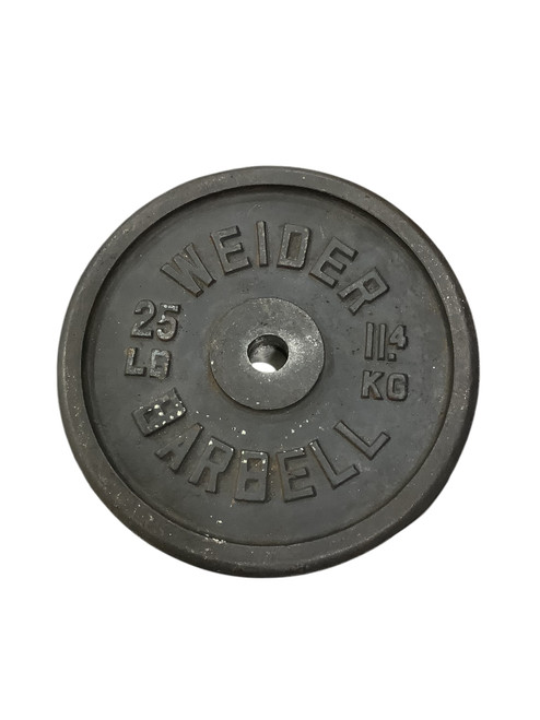 Vist Large View of Product Image Which is Used Weider Standard Plate (Each) 25 lb 11347-S000245517