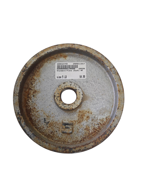 Vist Large View of Product Image Which is Used Standard Plate (Each) 5 lb 11617-S000323744