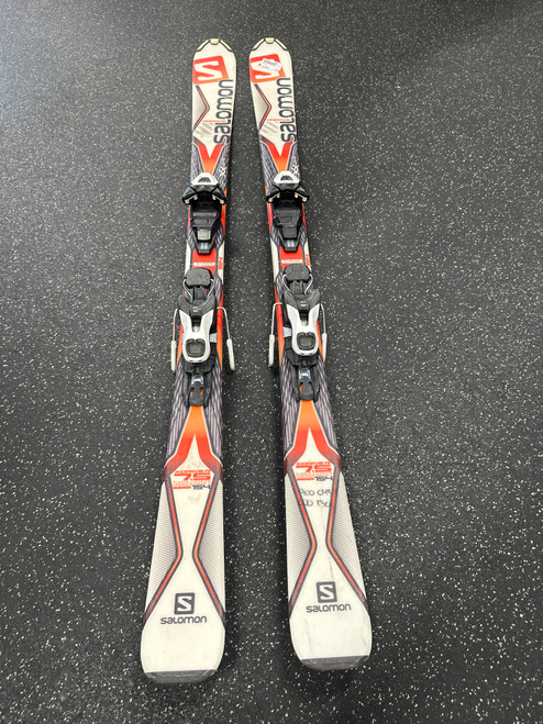 Used Salomon X-DRIVE 75 Mens DH Ski/Binding Orange 154 cm 11726-S000280160