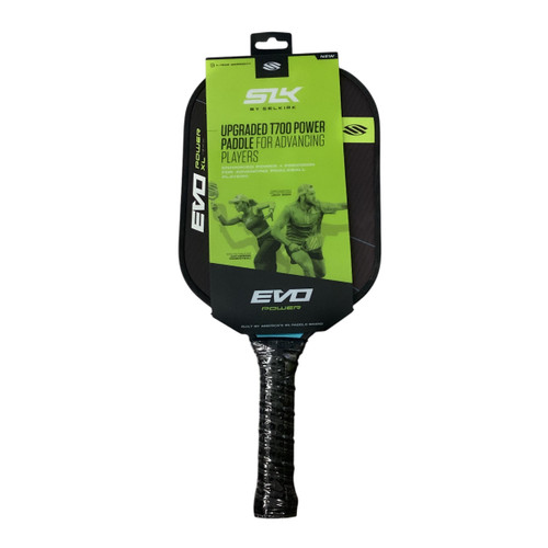 Vist Large View of Product Image Which is Used Selkirk EVO CONTROL MAX Pickleball Racquet Green 11760-S000074777