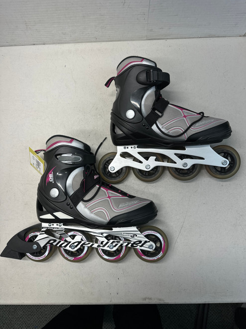 Vist Large View of Product Image Which is Used Bladerunner FORMULA 90 Senior Rec Fitness Skates Black Senior 10