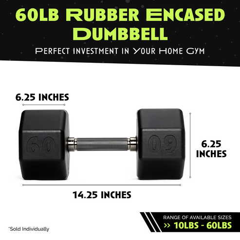 Vist Large View of Product Image Which is New Rage 60 Rubber Hex