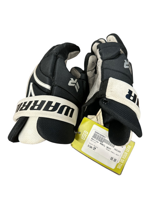Used Warrior RABIL NEXT Lacrosse Gloves Junior Black SM 11906-S000169981