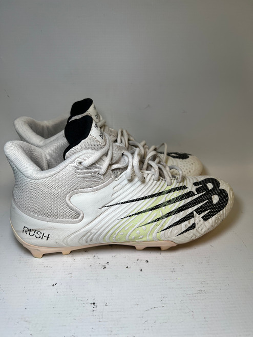 Used New Balance LAX Cleats Mens White Senior 7 11843-S000013337