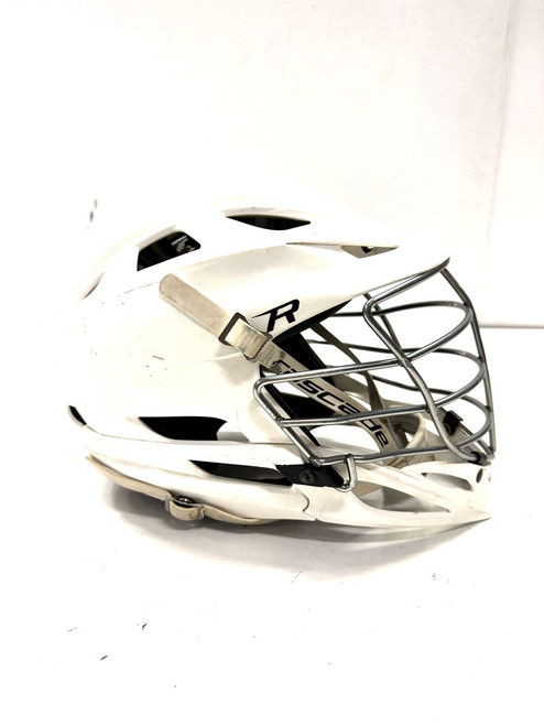 Used Cascade R Lacrosse Helmet White One Size 11860-S000290121