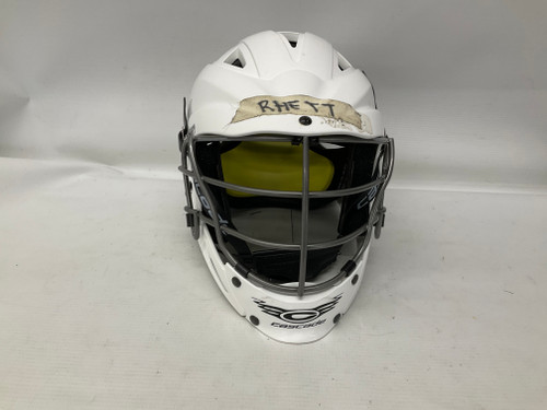 Used Cascade CPV-R Lacrosse Helmet White S/M 11836-S000025395