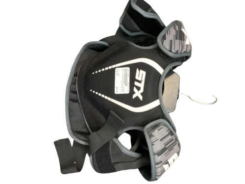 Used STX STALLION 75 Lacrosse Shoulder Pads Black SM 11649-S000144884