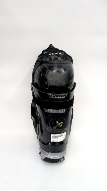 Used Bauer M3 13IN Intermediate Shin Guards Black 13" 11871-S000013034
