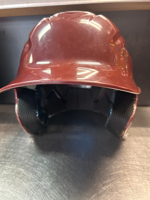 Vist Large View of Product Image Which is Used All-Star HELMET Batting Helmet No Mask Maroon MD