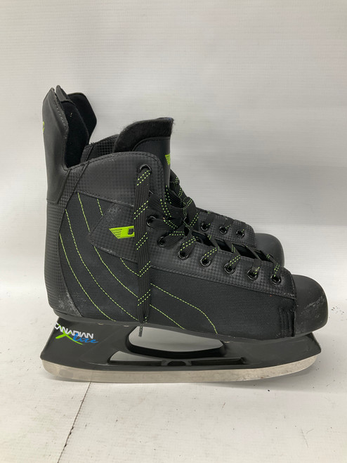 Used CANADIAN LITE X Senior Hockey Skate Senior 13 11836-S000025441 Vist Large View of Product Image Which is Used CANADIAN LITE X Senior Hockey Skate Senior 13