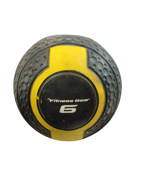 Used Fitness Gear 6lb Medicine Ball 11866-S000023327