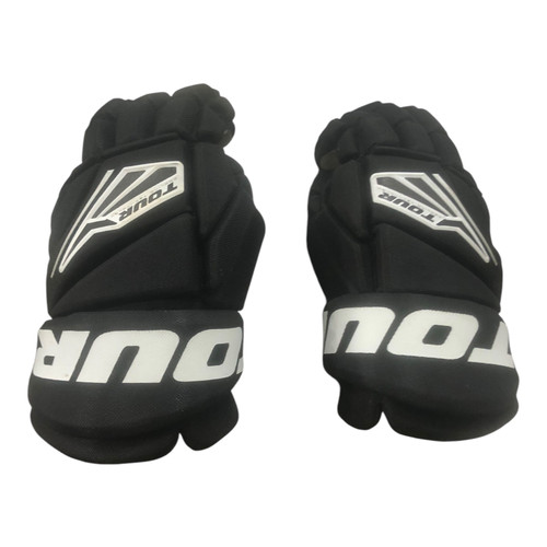 Used TOUR Lacrosse Gloves Mens Black 14" 11820-S000039863