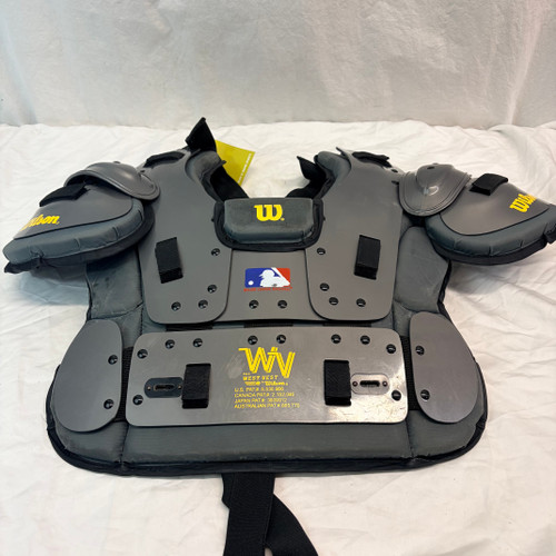 Vist Large View of Product Image Which is Used Wilson WEST VEST Umpire Chest Protector