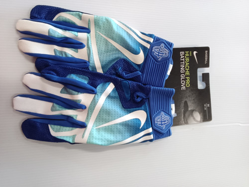 Vist Large View of Product Image Which is New Nike BB/SB Batting Gloves Blue MD