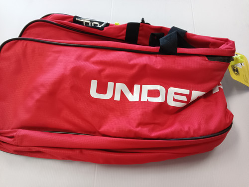New Under Armour Player Carry Bag Red Lacrosse  11779-S000195145