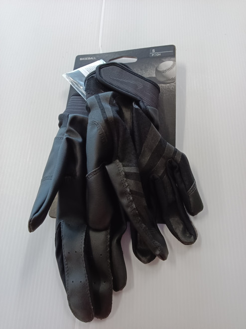 New BB/SB Batting Gloves Black Senior 11779-S000195162 Vist Large View of Product Image Which is New BB/SB Batting Gloves Black Senior