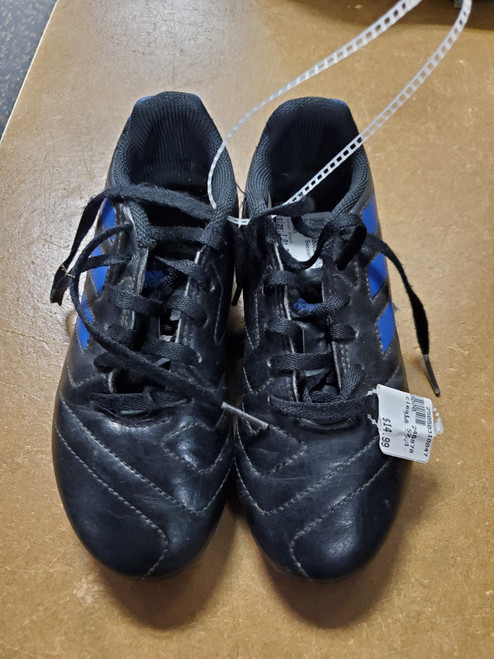 Vist Large View of Product Image Which is Used Adidas Soccer Cleats Black Junior 01.5