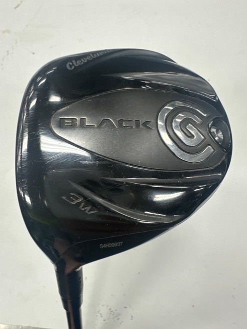 Used Cleveland CG BLACK Mens Fairway Wood LH 3 Wood 10558-S000234504