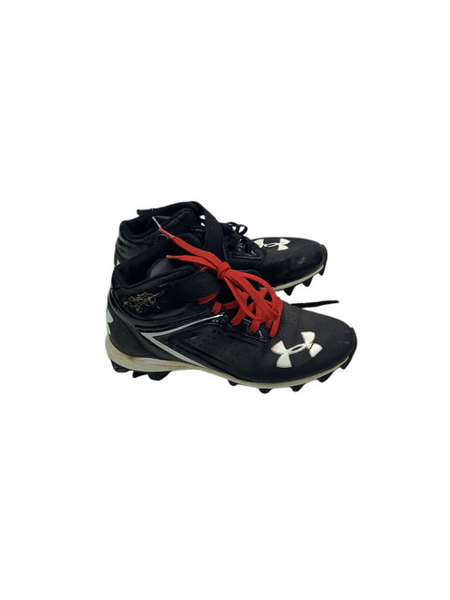 Used Under Armour Jr FB Cleats Black Junior 05.5 11347-S000245666