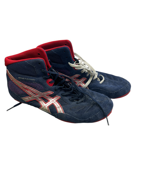 Used Asics Wrestling Shoes Navy Blue Senior 10.5 11863-S000021628
