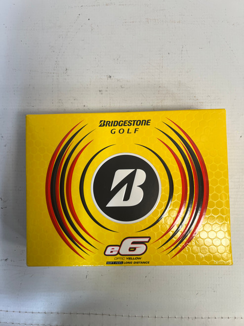 Vist Large View of Product Image Which is Used Bridgestone BRIDGESTONE E6 YELLOW 12 Pack - Golf Balls 11843-S000013504