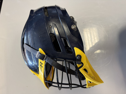 Vist Large View of Product Image Which is Used Cascade CASCADE CPXR Lacrosse Helmet Navy Blue One Size