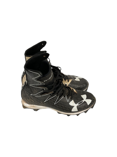 Used Under Armour Adult FB Cleats Black Senior 7.5 11847-S000026016