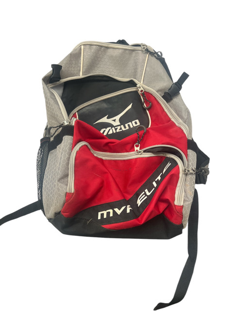 Used Mizuno MVP ELITE BB/SB Player Backpack Red 11863-S000021635