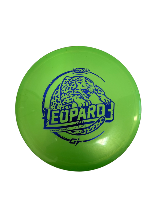 Vist Large View of Product Image Which is Used Innova G Star Leopard 3 166g Kelly Green Disc Golf Driver 11692-S000135179