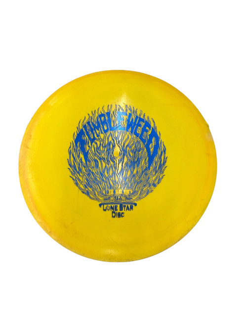 Vist Large View of Product Image Which is Used Lone Star Disc TUMBLEWEED Disc Golf Driver Yellow 11906-S000170108