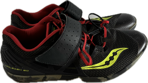 Vist Large View of Product Image Which is Used Saucony Track & Field Cleats Adult Black Senior 9.5