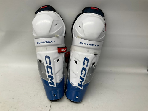 Used CCM NEXT SHIN GUARDS Junior Shin Guards White 11" 11836-S000025551
