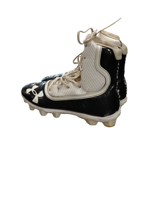 Used Under Armour HIGHLIGHT Adult FB Cleats Black Senior 11 11866-S000023391