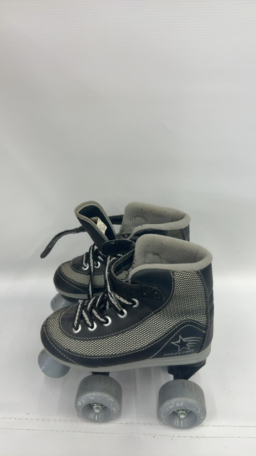 Used FIRE STAR QUADS Junior Roller Quad Skates Black Junior 01 11871-S000013254
