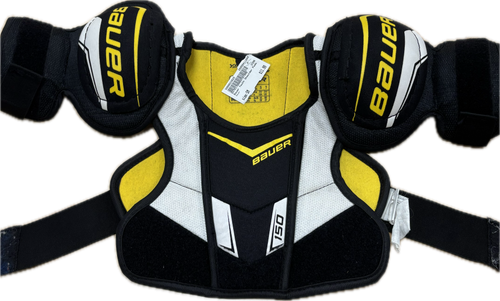 Vist Large View of Product Image Which is Used Bauer Youth Shoulder Pads SM