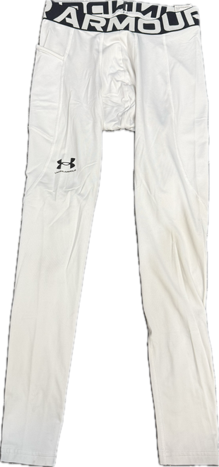Used Under Armour COLDGEAR Compress Pants M White MD 11805-S000059023