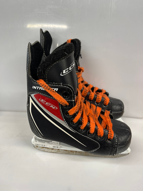 Used CCM INTRUDER Youth Hockey Skate Youth 11.0 11857-S000108582