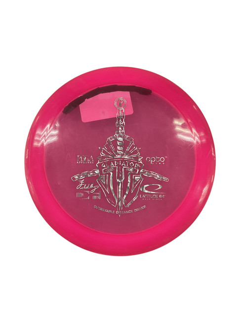 Vist Large View of Product Image Which is Used Latitude 64 GLADIATOR Disc Golf Driver Pink 169g 11733-S000186315