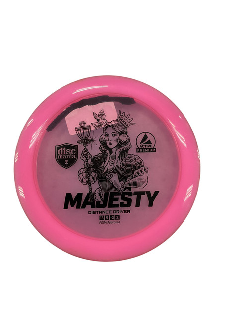 Vist Large View of Product Image Which is Used Discmania MAJESTY Disc Golf Driver Pink 172g 11733-S000186318