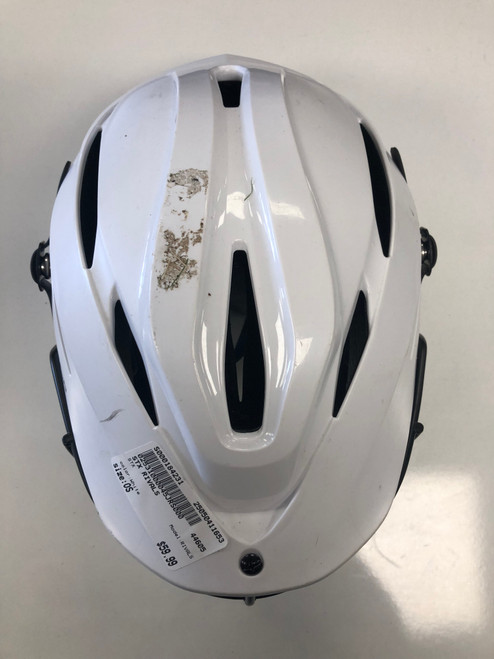 Vist Large View of Product Image Which is Used STX RIVALS Lacrosse Helmet White One Size 11653-S000184231