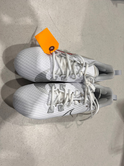 Used Nike Adult FB Cleats White Senior 9 11628-S000178533