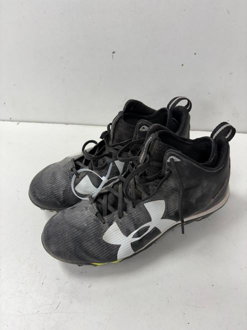 Vist Large View of Product Image Which is Used Under Armour LAX Cleats Mens Black Senior 10 11891-S000301111