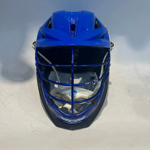 Vist Large View of Product Image Which is Used Cascade XRS Lacrosse Helmet Royal Blue One Size 11878-S000019330