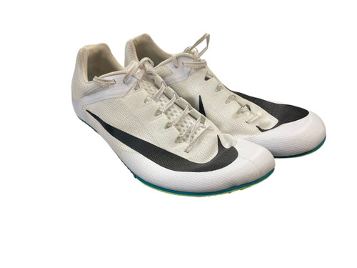 Vist Large View of Product Image Which is Used Nike Track & Field Cleats Adult White Senior 13