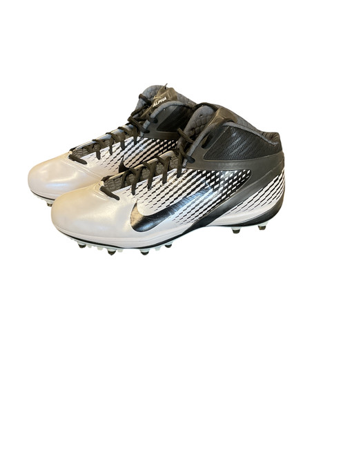 Vist Large View of Product Image Which is Nike Alpha  Adult Football Cleats White  16