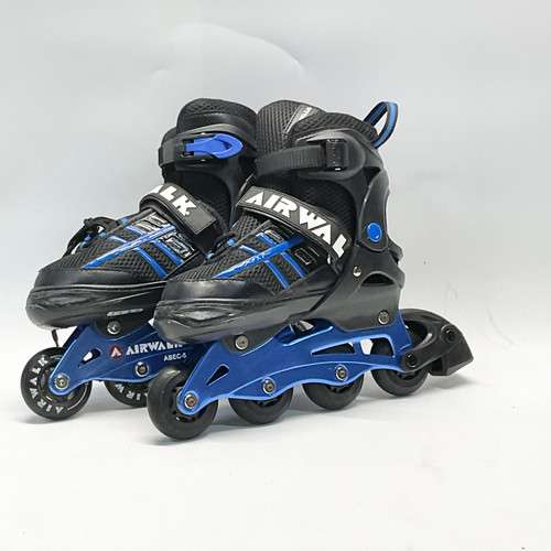 Used Airwalk Junior Roller Quad Skates Black Adjustable 11805-S000059120